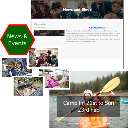 Promote Scouting News and Events