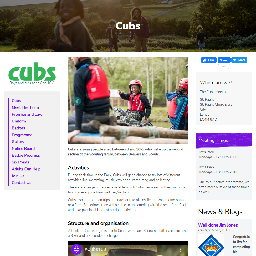 Cub Scout Home Page