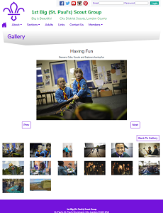 Photo Gallery Page