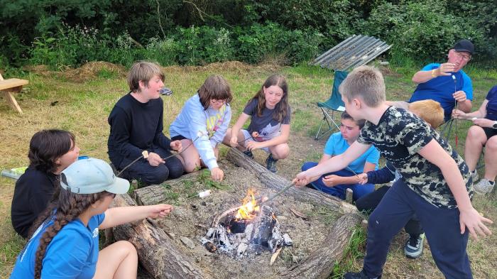 2nd Bridgend Scout Camp at Llain Activity Centre