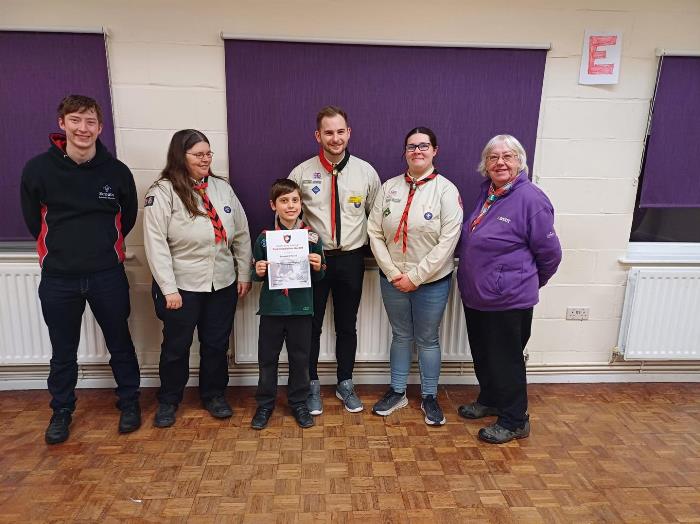 Congratulations to Emmett O’Farrell from 4th Ayles
