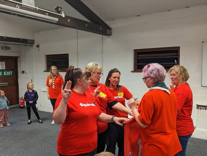 Aylesbury District's first Squirrel Drey - 1st Ayl