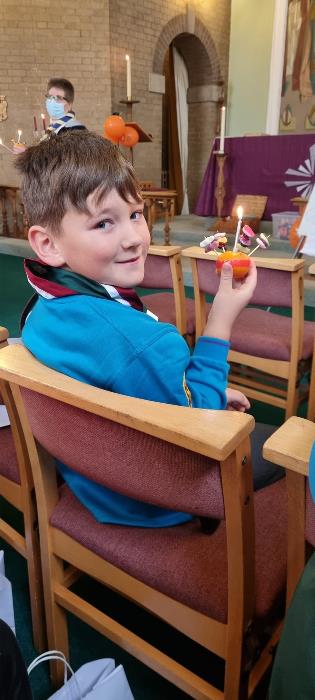 Christingle Church Parade