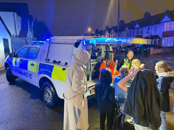 Visit from The British transport police 